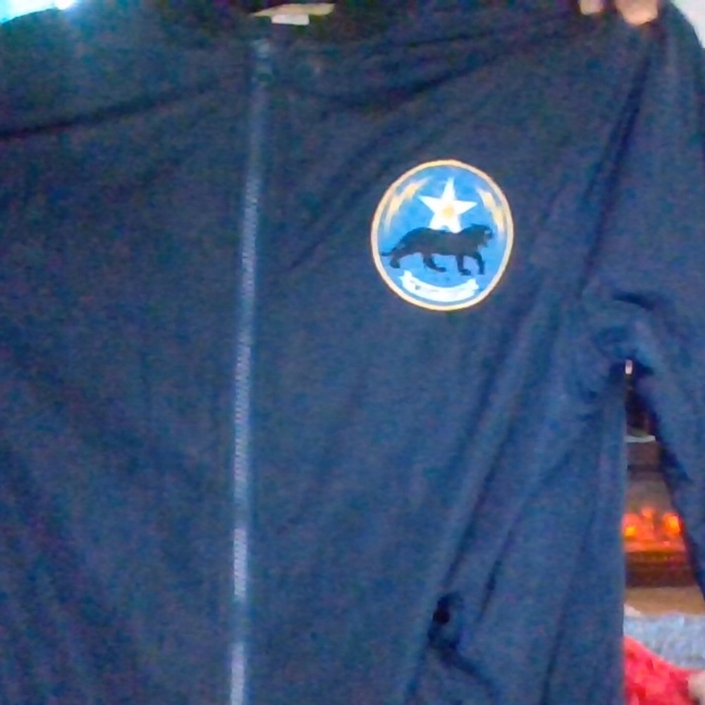 navy blue jacket